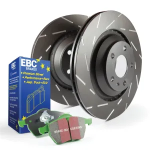 EBC Brakes S2KF1357 S2 Kits Greenstuff 2000 and USR Rotors