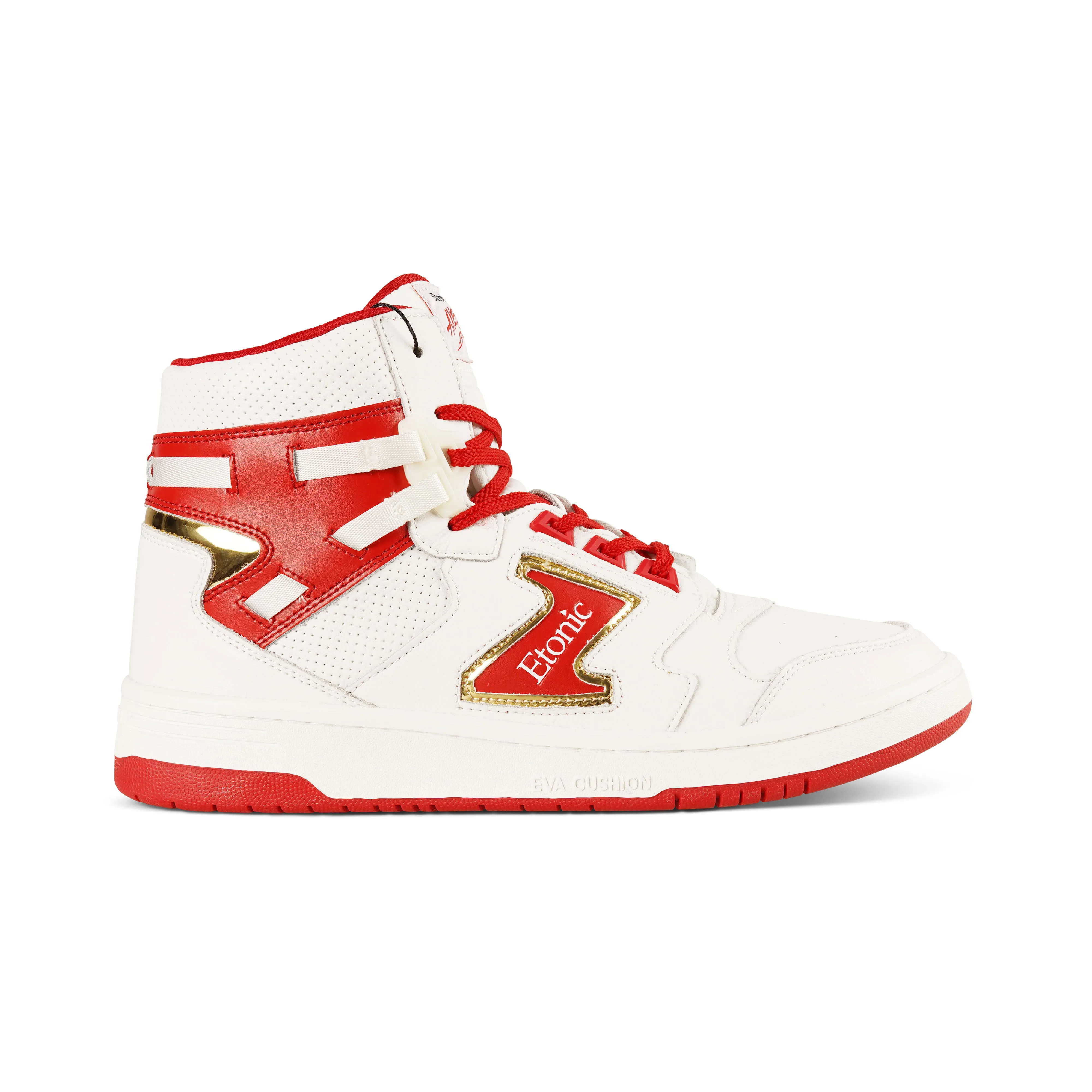 Etonic OG High Lth High White Fire Gold