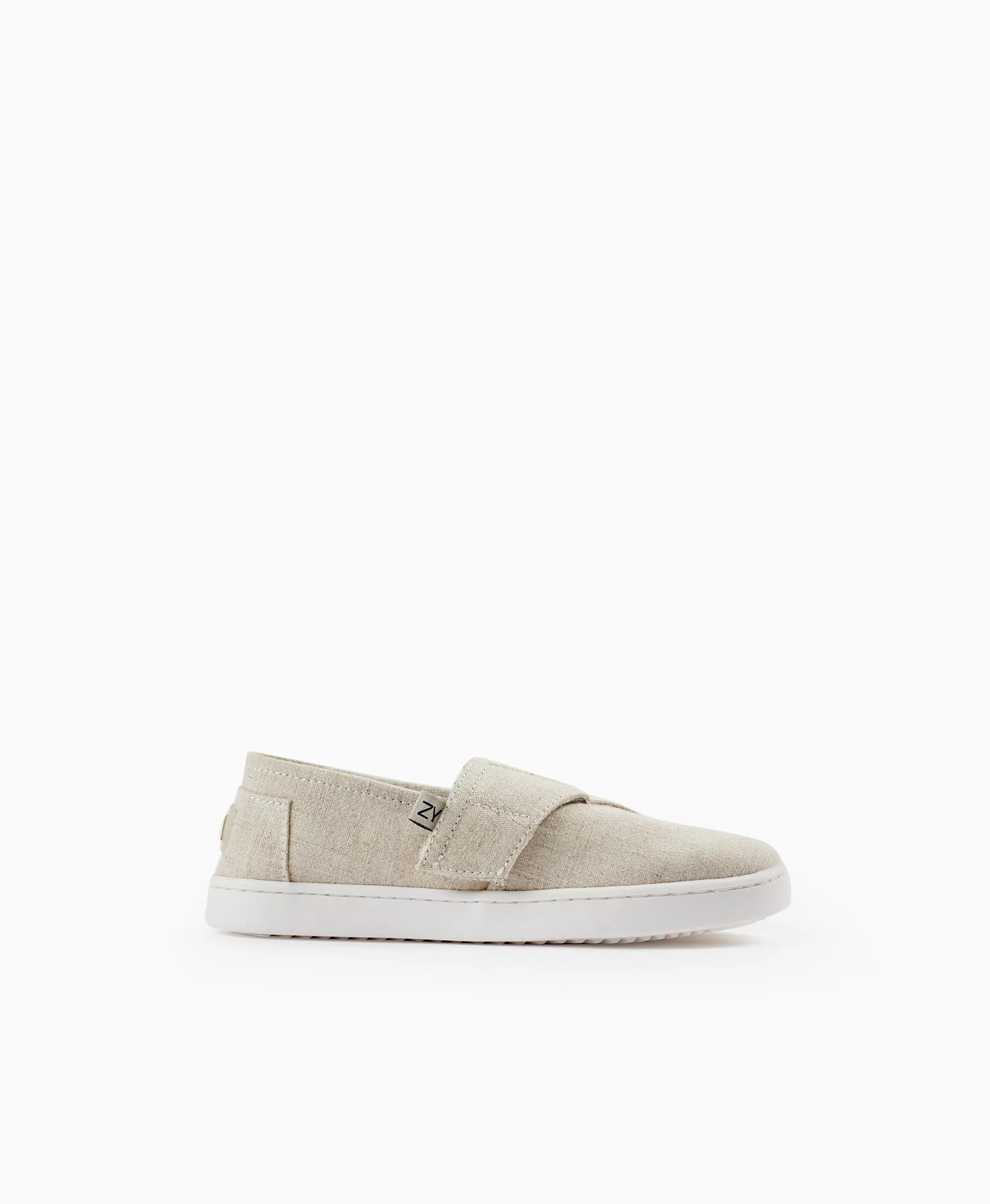 Fabric Espadrilles for Boys, Beige