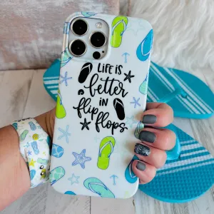 Fancy Flip Flops Phone Case For iPhone