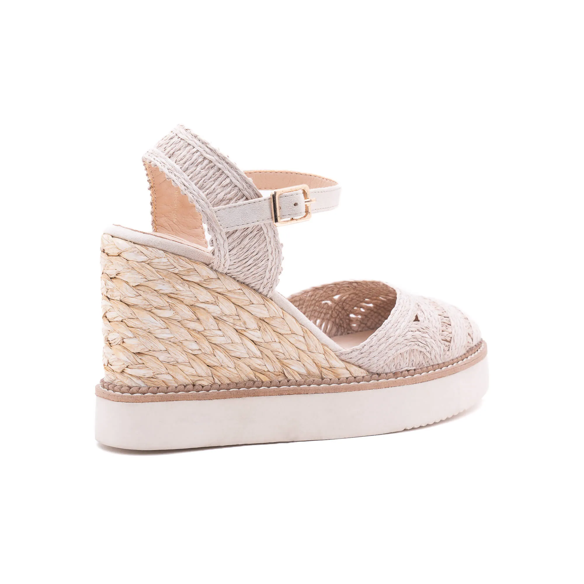 Flavia Ivory Espadrilles