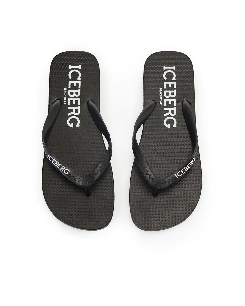 Flip-flops with logo