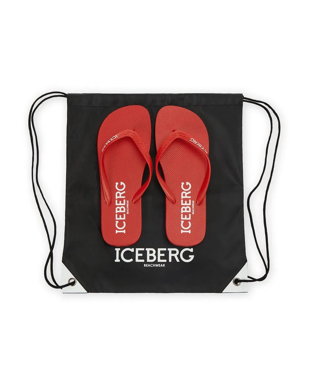 Flip-flops with logo