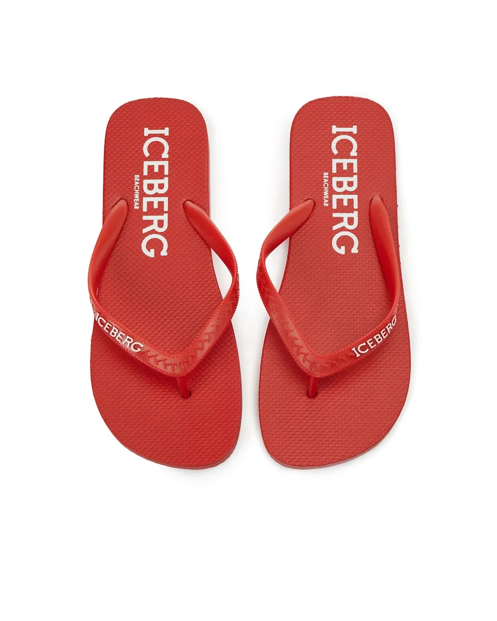 Flip-flops with logo