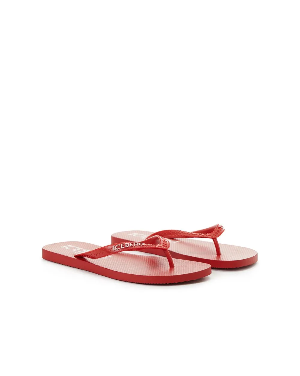 Flip-flops with logo