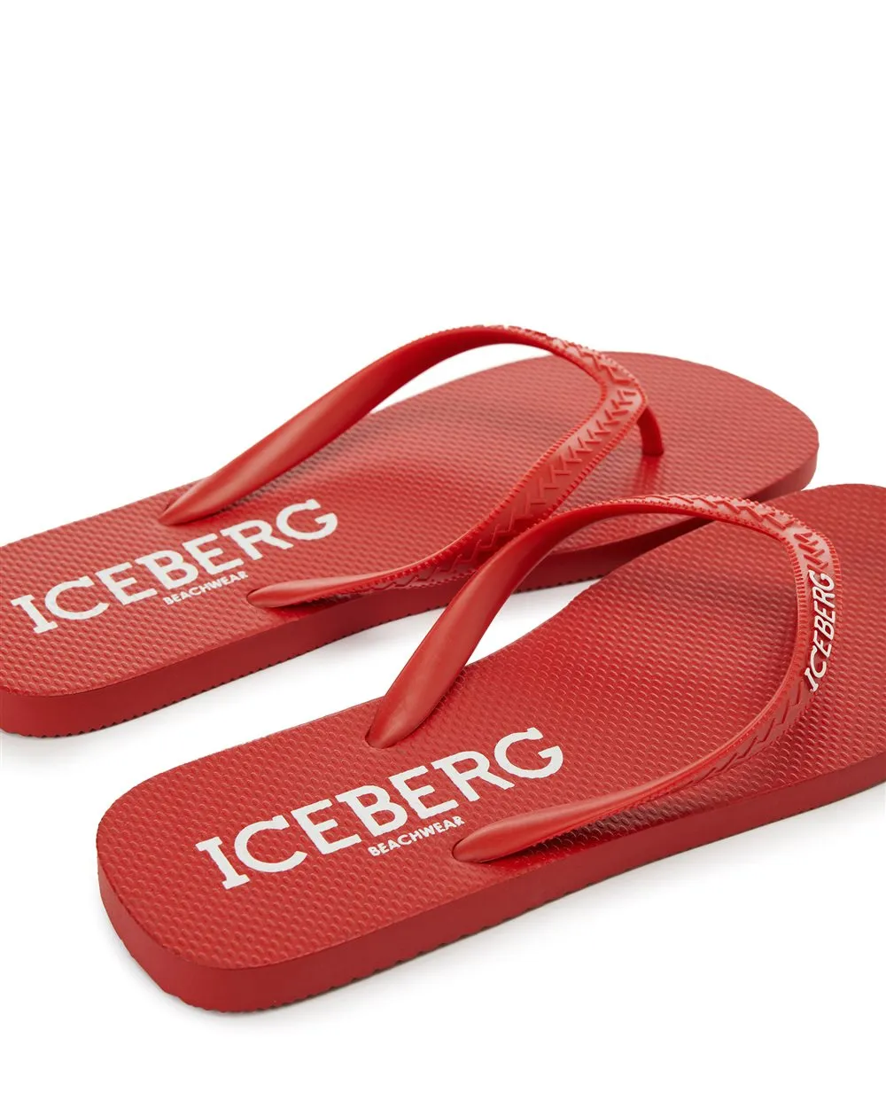 Flip-flops with logo