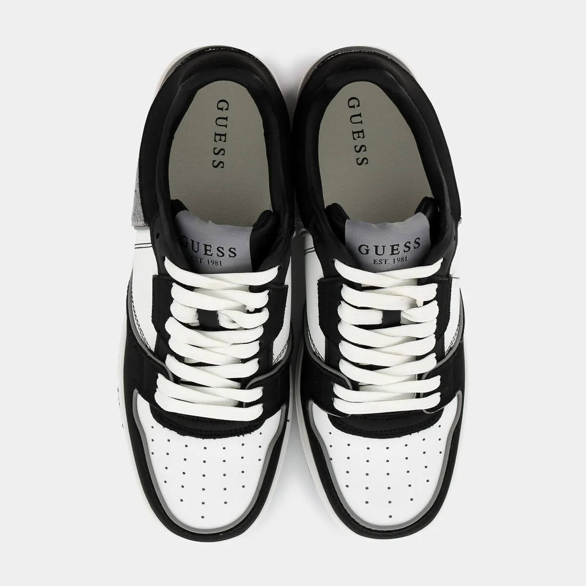 FMPANCANCONA LOWGREY/WHITE/BLACK- SNEAKERS