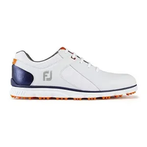 FootJoy Men's Pro/SL-Previous Season Style Golf Shoes White 11.5 W Navy/Orange, US