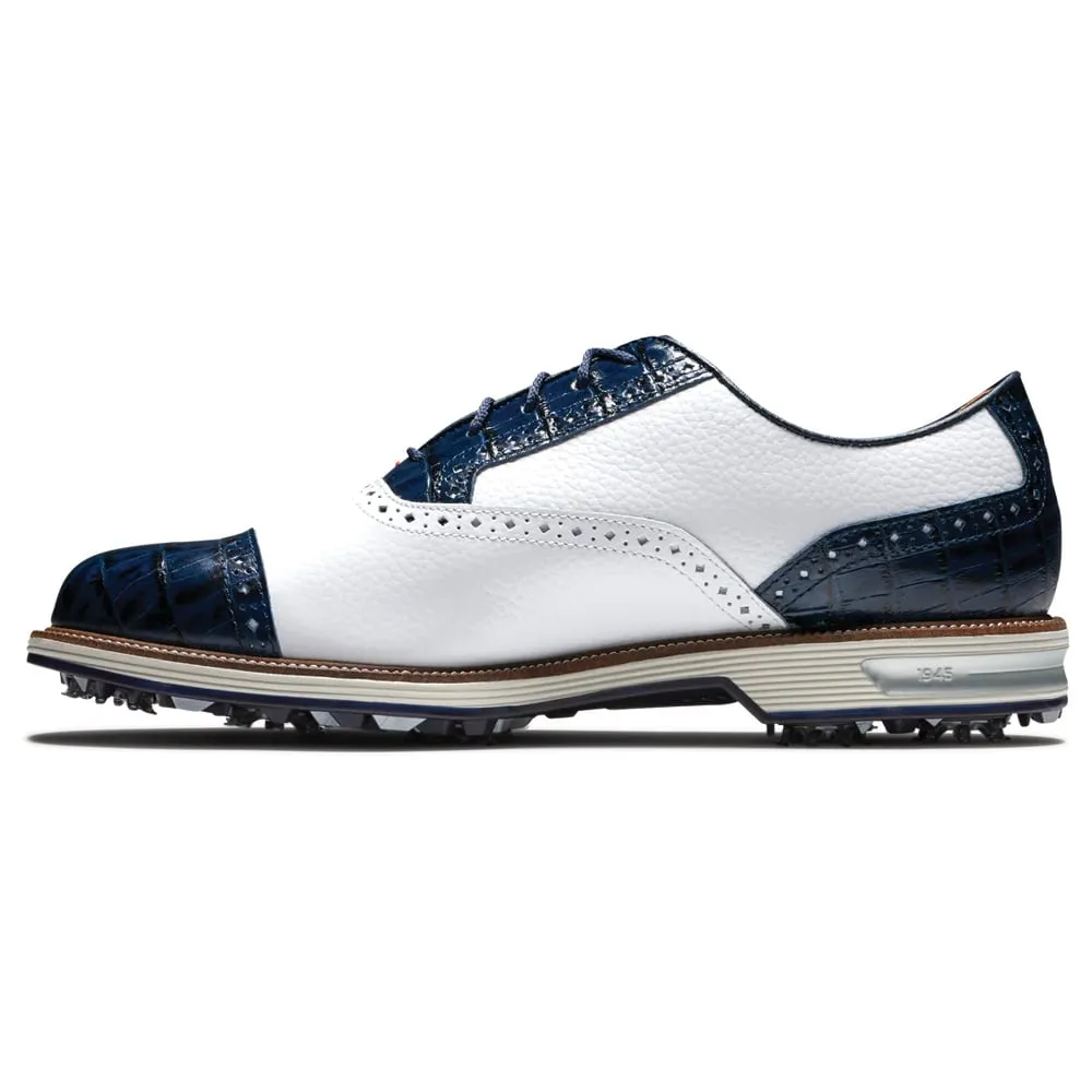 FootJoy Premiere Series Tarlow Spiked Waterproof Shoe - White/Navy