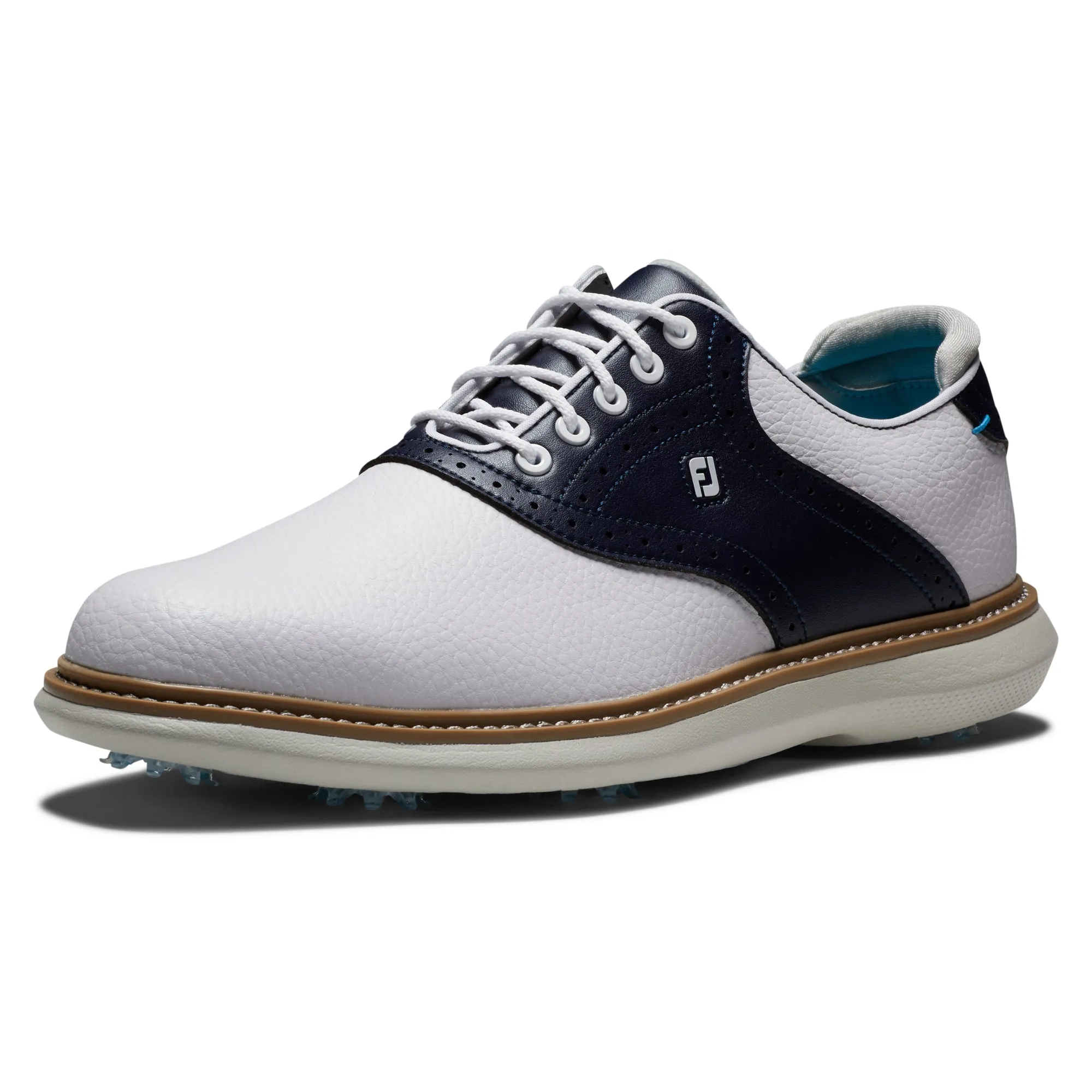 FootJoy Traditions Men's Golf Shoes 57899 - White/Navy