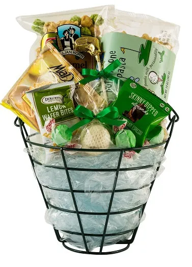 Golf Ball Bucket Gift Basket