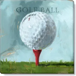 Golf Ball Giclee Wall Art