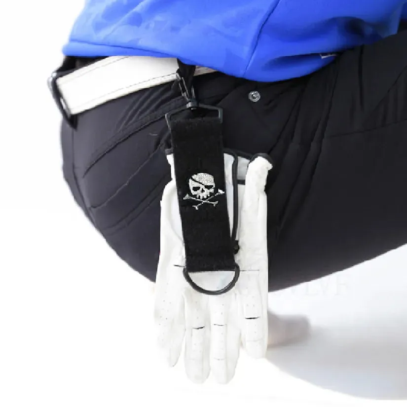 Golf Hang Gloves Magic Tape - Attach & Secure to Bags or Pants