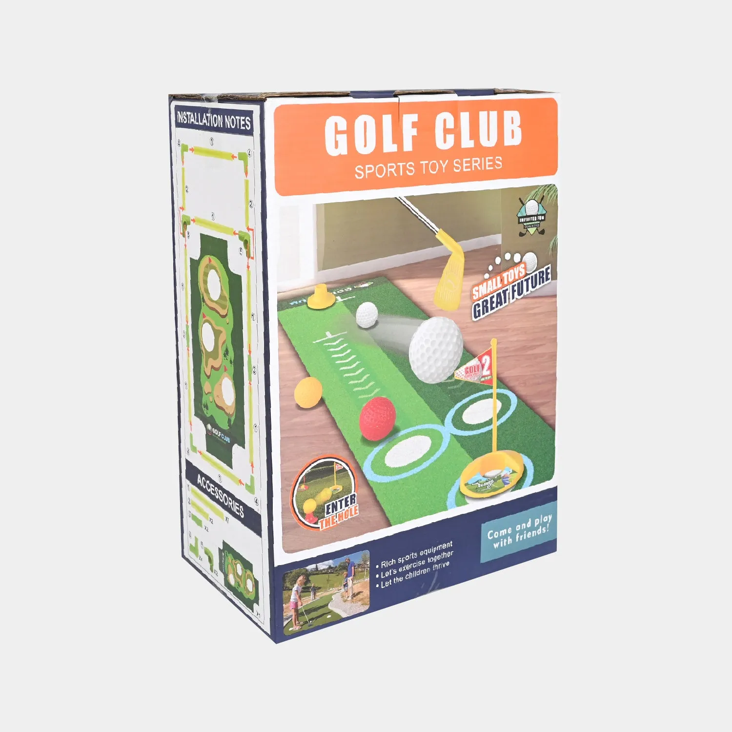 Golf Play Set Indoor-Outdoor For Kids