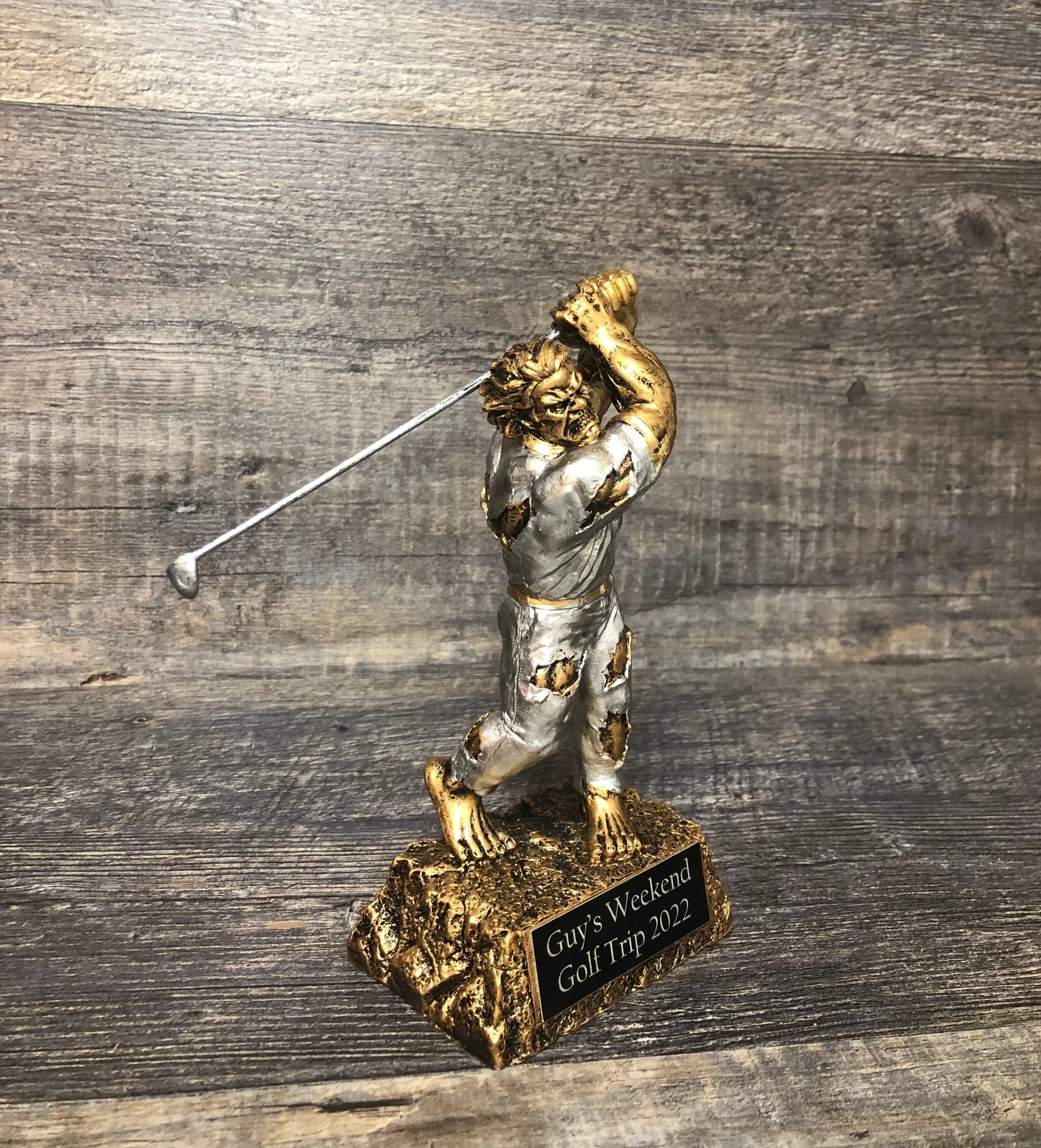 Golf Trophy Tournament Beast Trophy Classic Golf Charity Event Trophy Hole In One Under Par Beast Bragging Right Best Score Guys Weekend