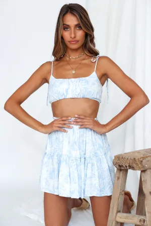 Greek Getaway Crop Top