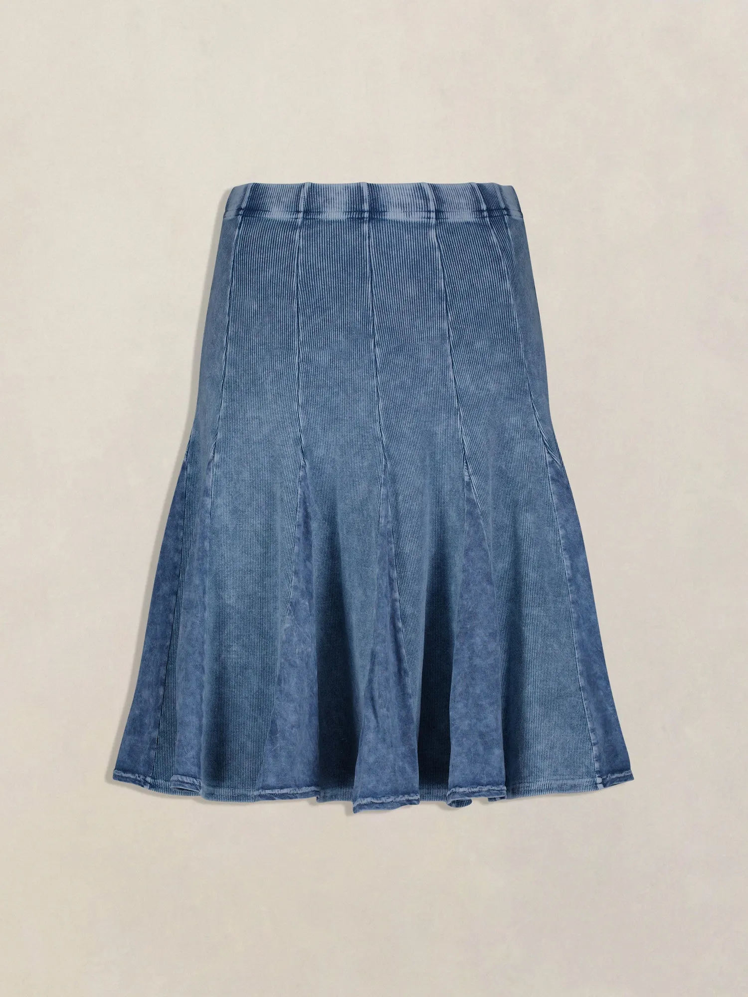 Hard Tail Fit-N-Flare Ribbed Skirt CS-105