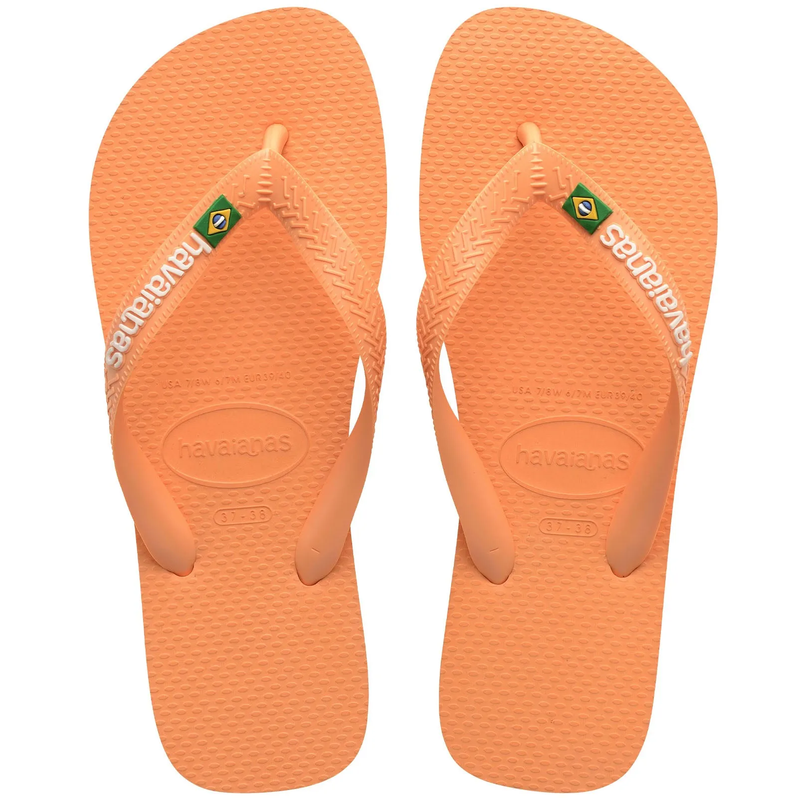 Havaianas Brasil Logo Flip Flops