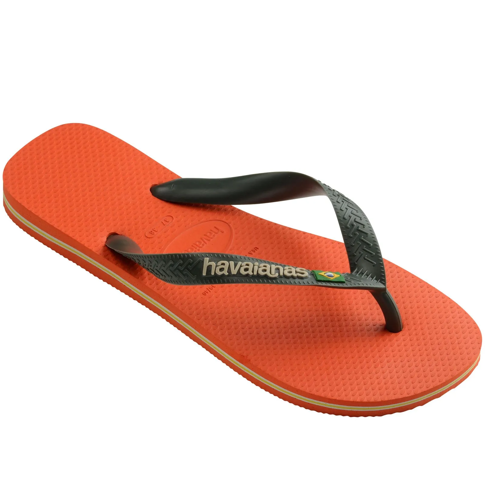 Havaianas Brasil Logo Flip Flops