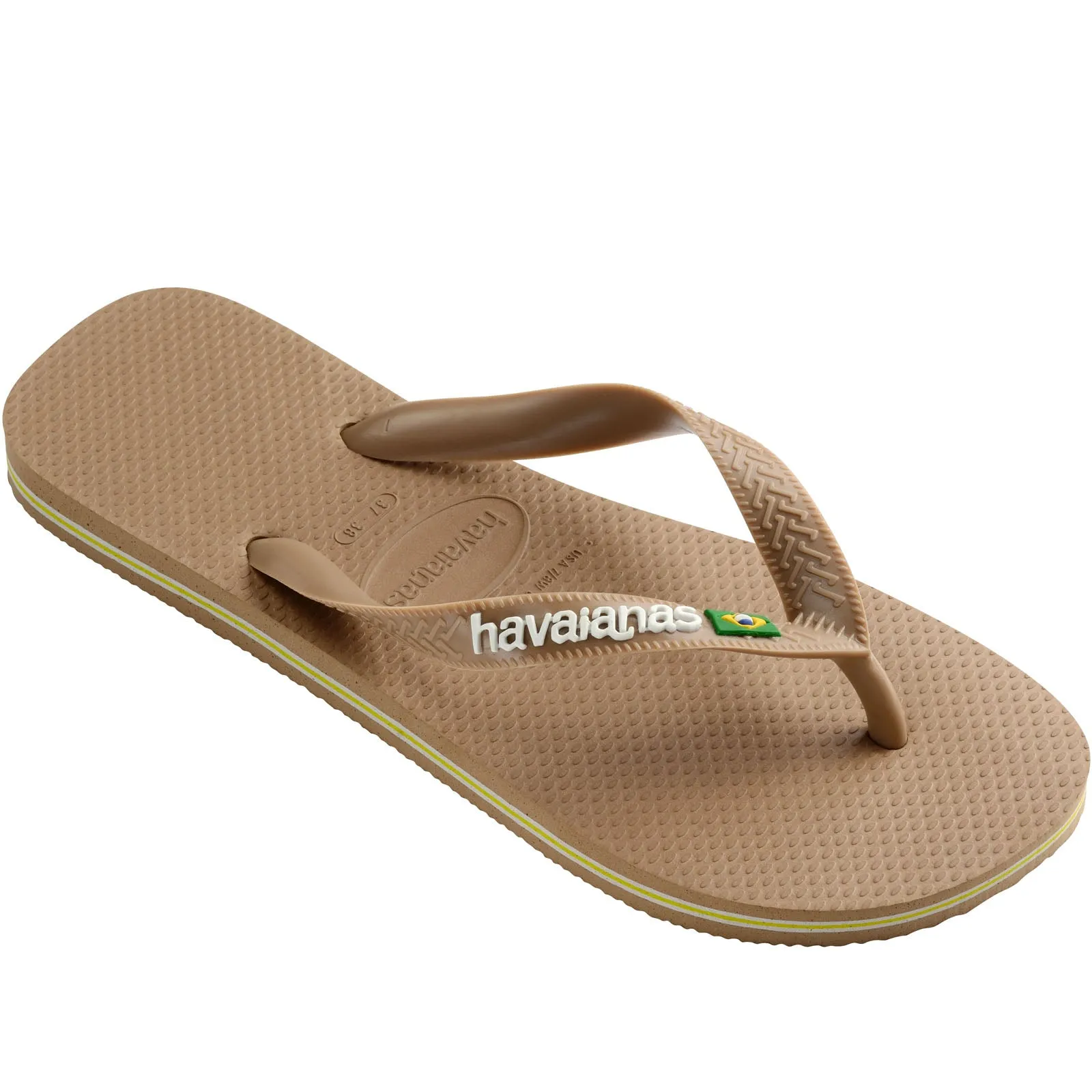 Havaianas Brasil Logo Flip Flops