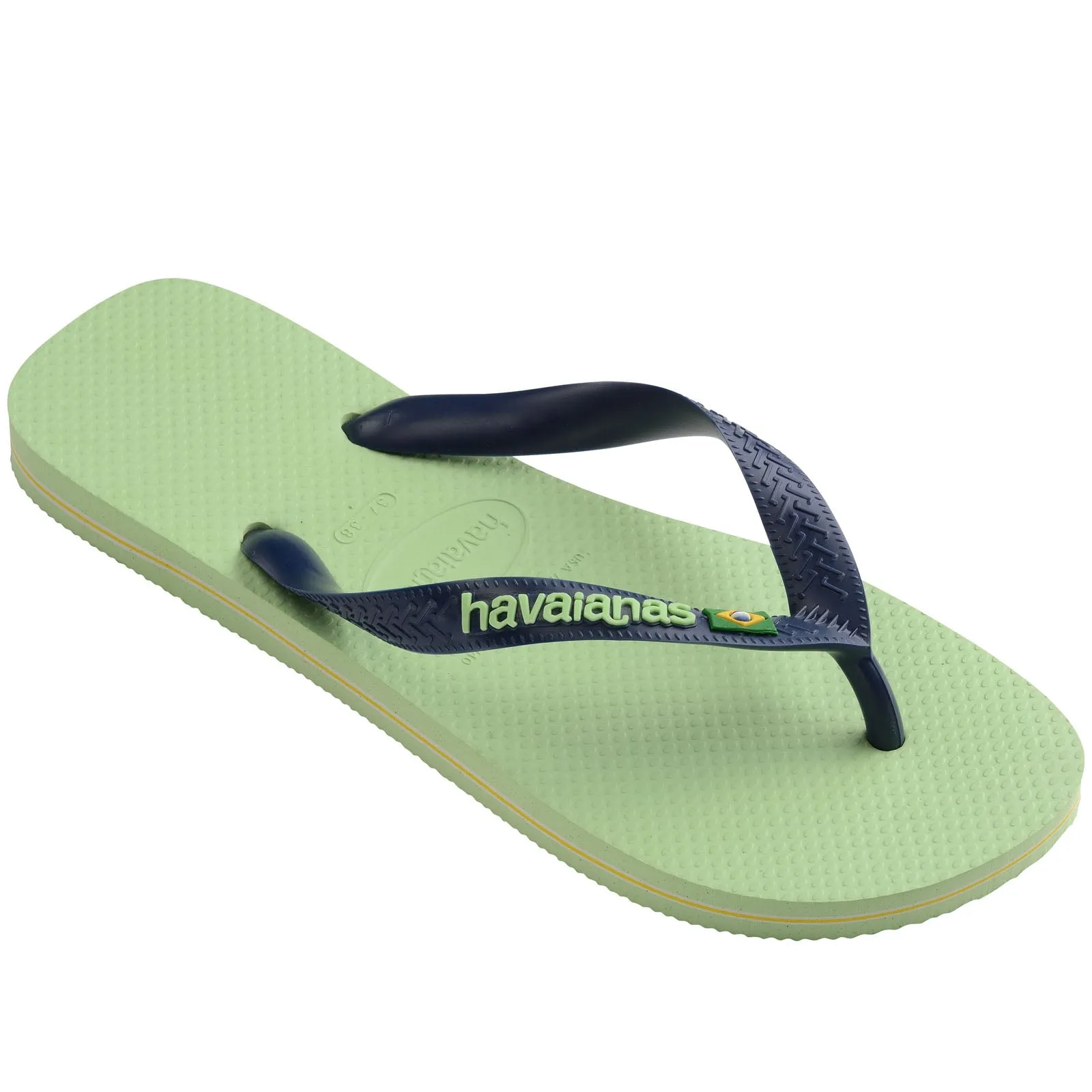 Havaianas Brasil Logo Flip Flops