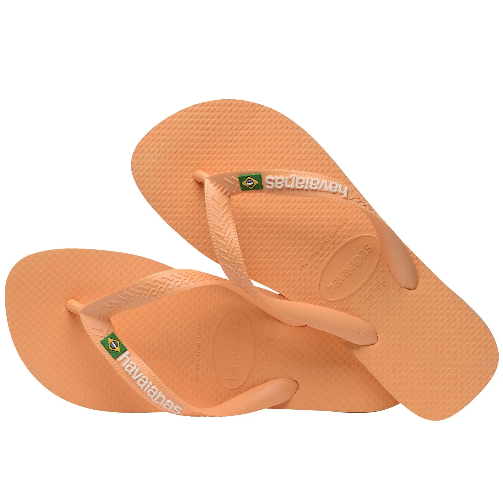 Havaianas Brasil Logo Flip Flops