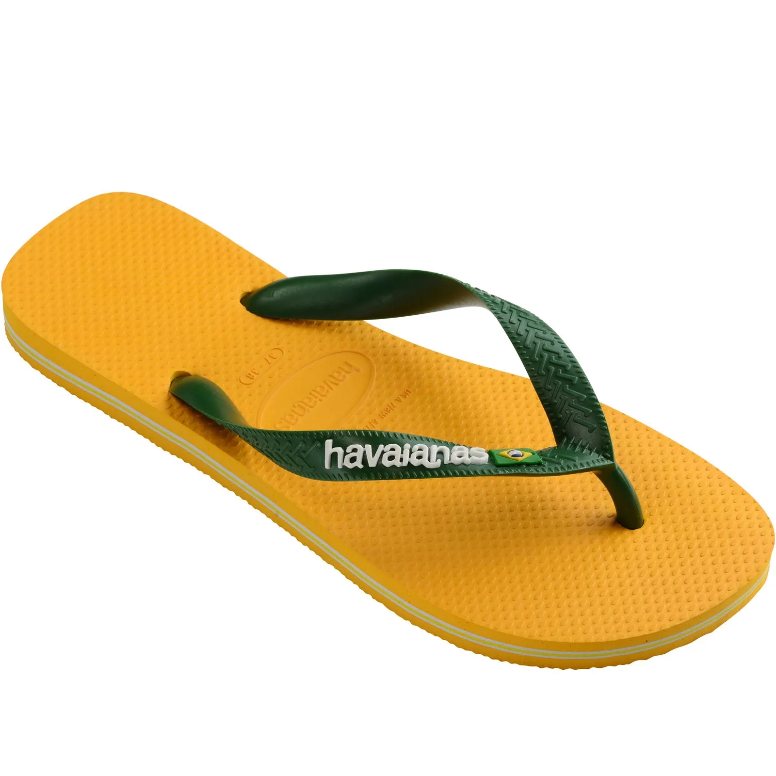 Havaianas Brasil Logo Flip Flops