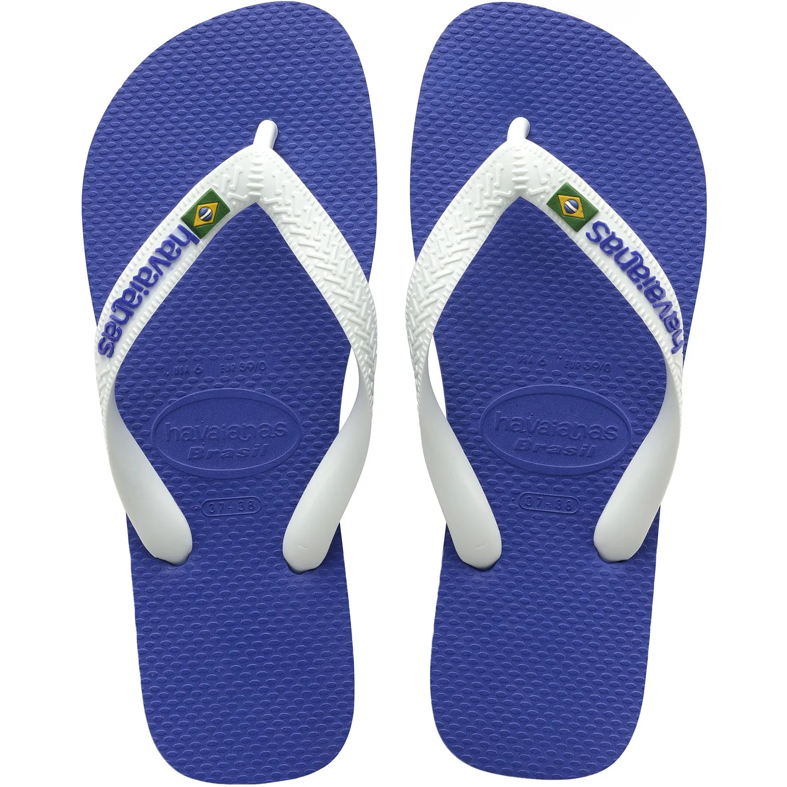 Havaianas Brasil Logo Flip Flops