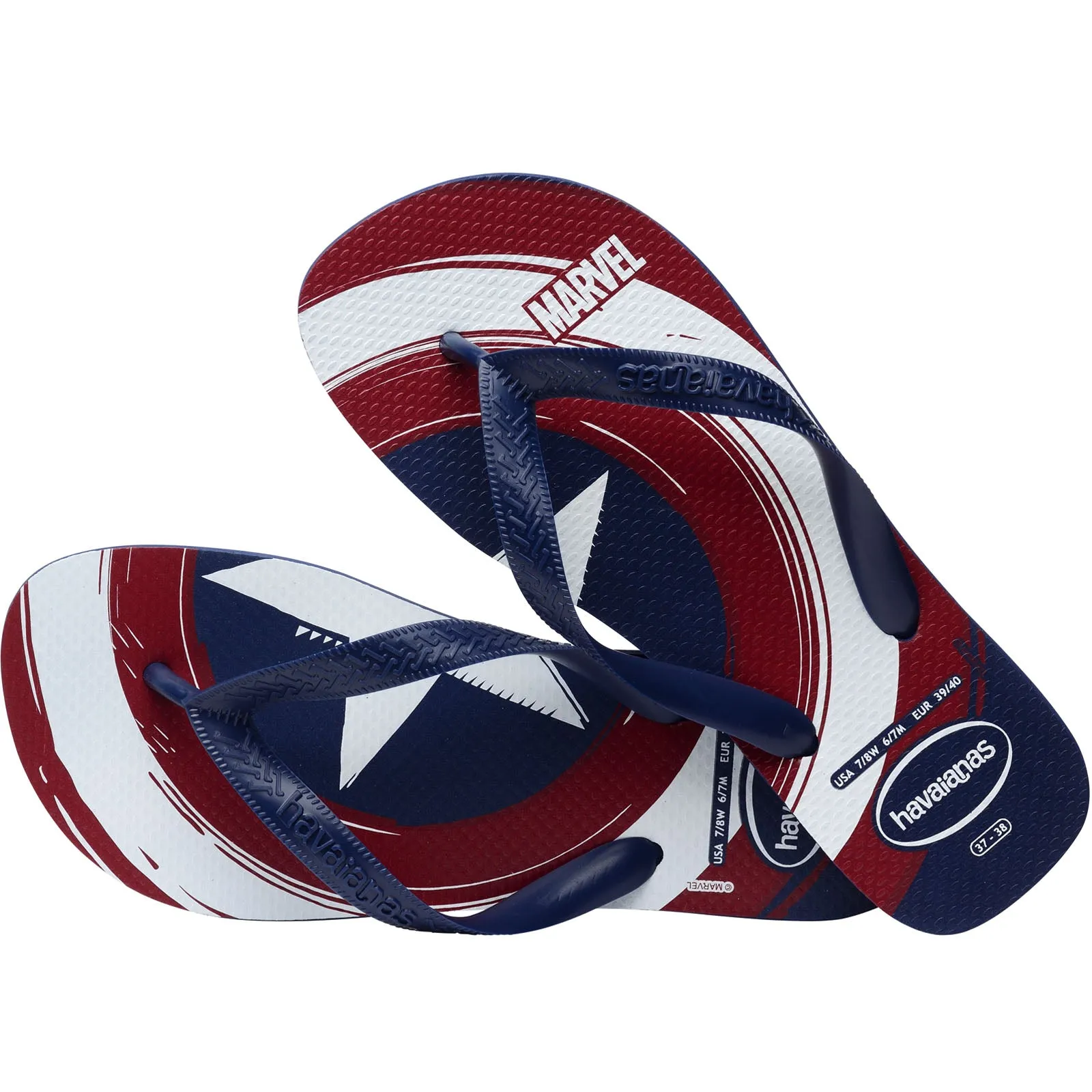 Havaianas Top Marvel Logomania Flip Flops