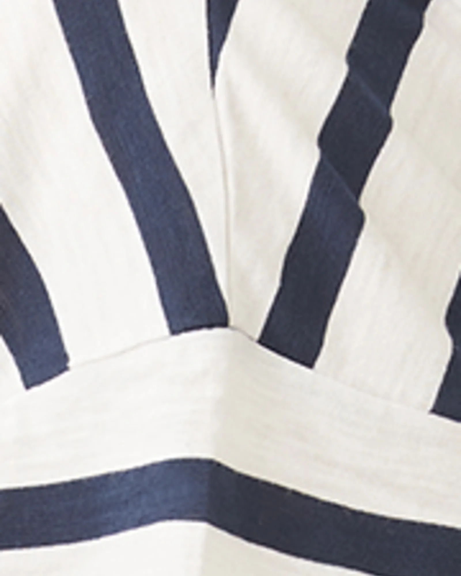 Kendra Striped Nautical Tee | White / Navy