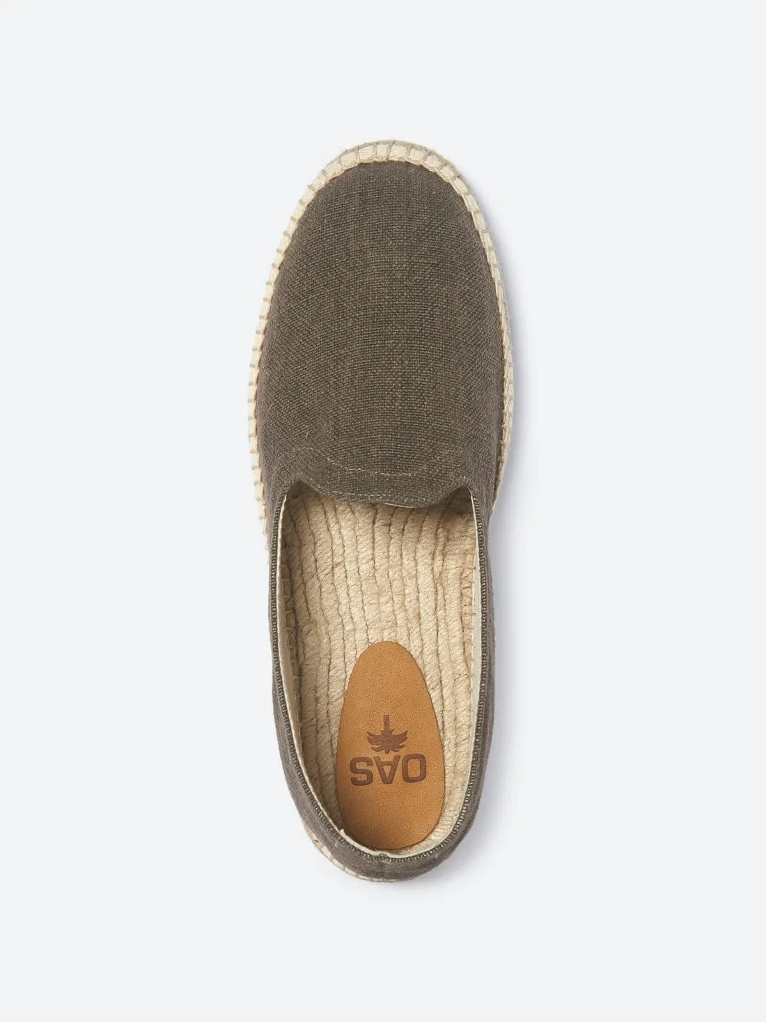 KHAKI LINEN ESPADRILLES - ASSORTED