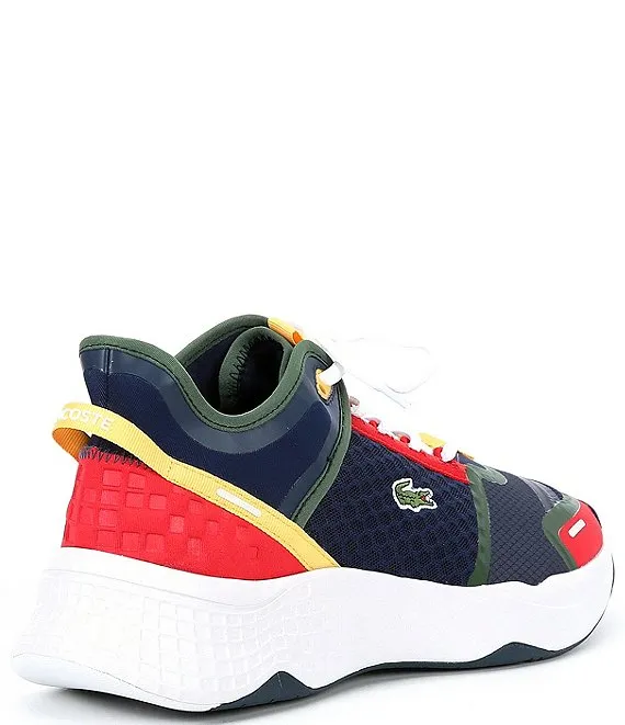 LACOSTE COURT-DRIVE VNT  7222 SMA  TEXT - MENS /NAVY /GREEN