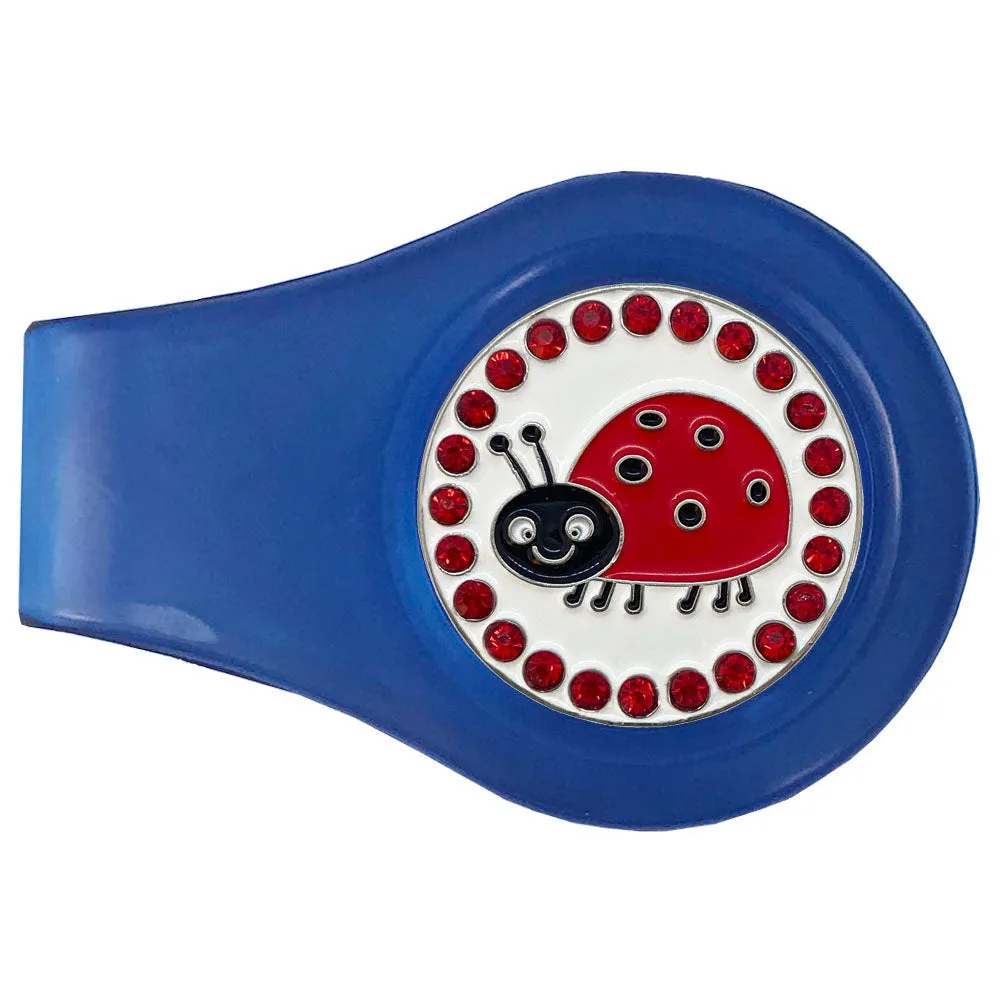 Ladybug Golf Ball Marker With Colored Clip