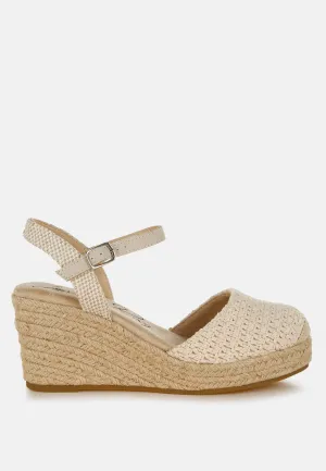 Lathan Raffia Espadrilles Sandals