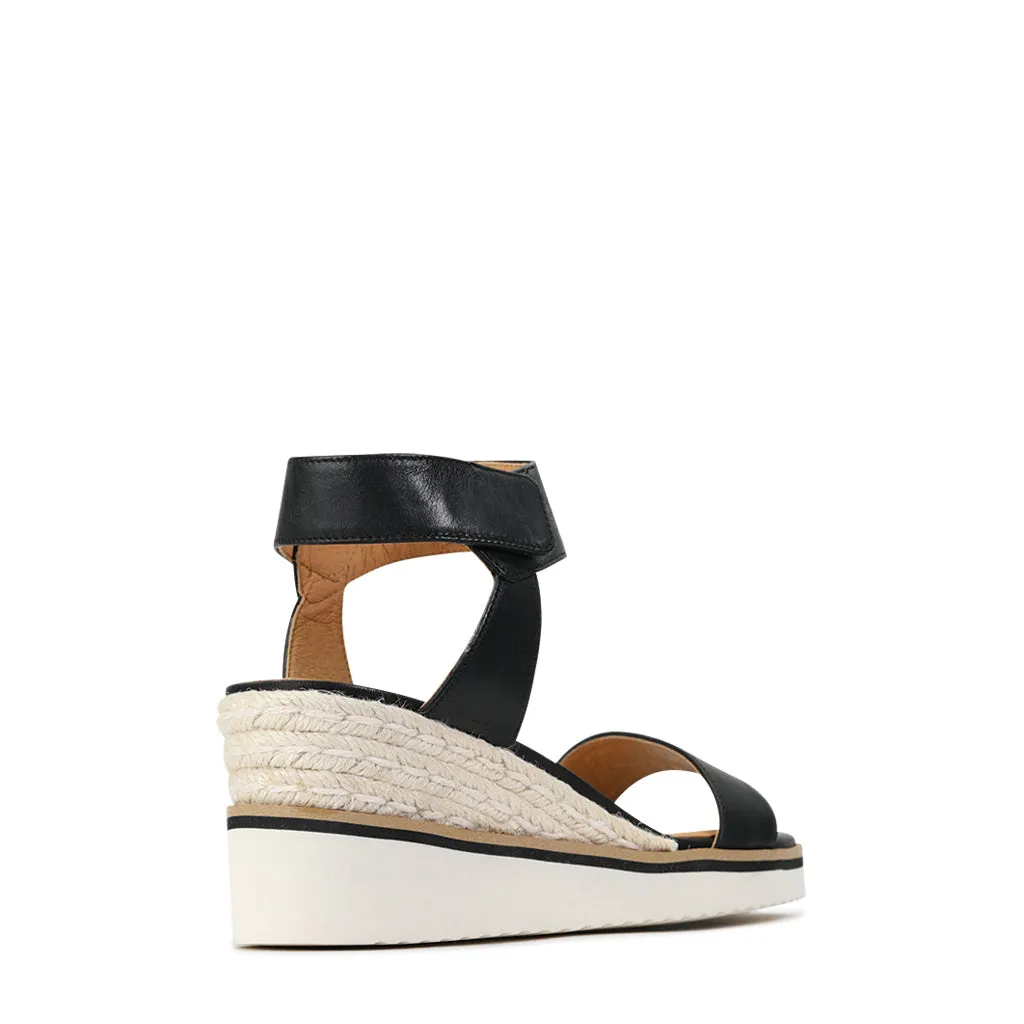 LAZARUS ESPADRILLES LEATHER SANDAL