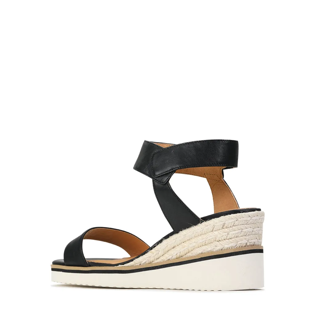 LAZARUS ESPADRILLES LEATHER SANDAL