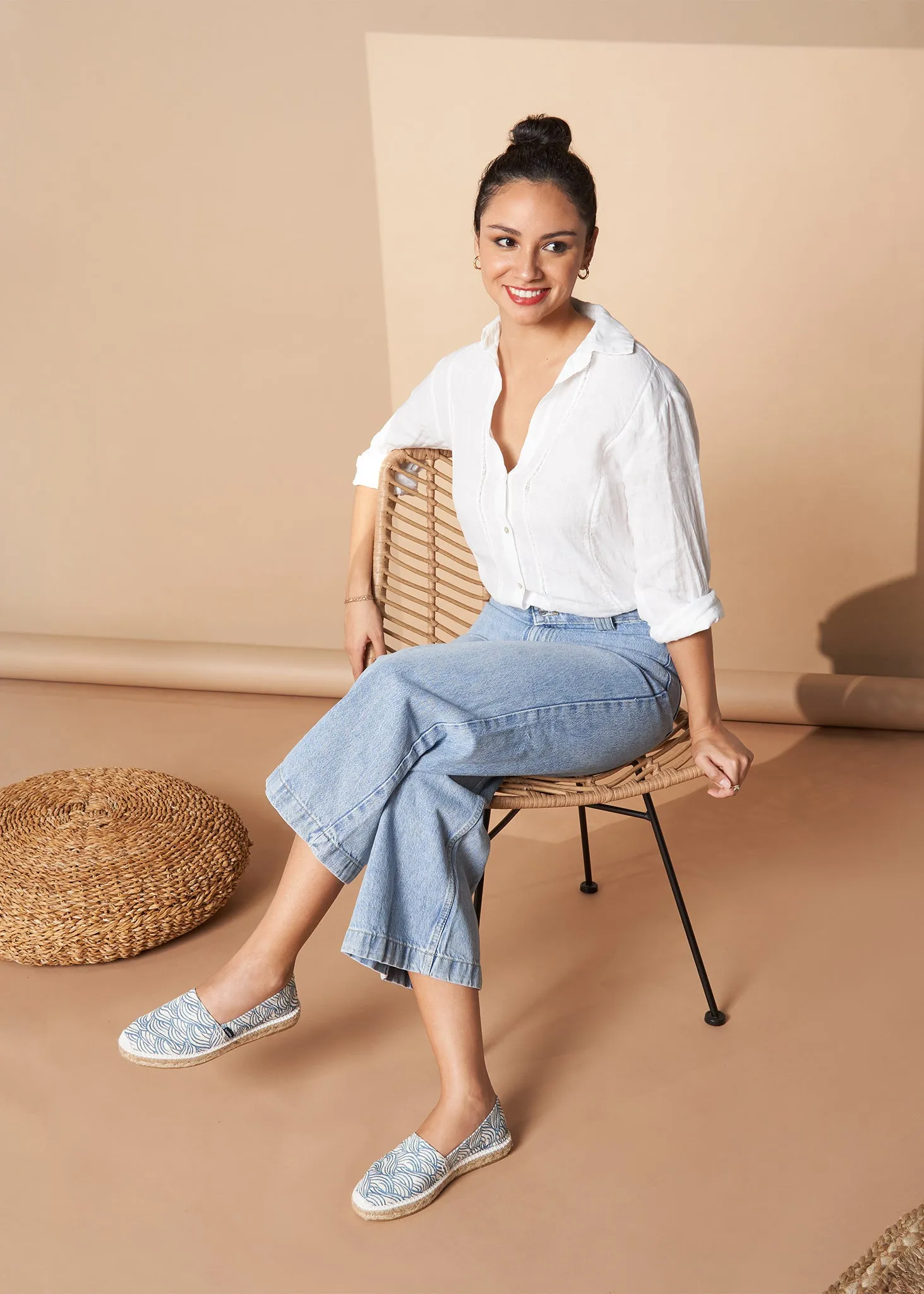 Llafranc Limited Edition Canvas Espadrille Flats