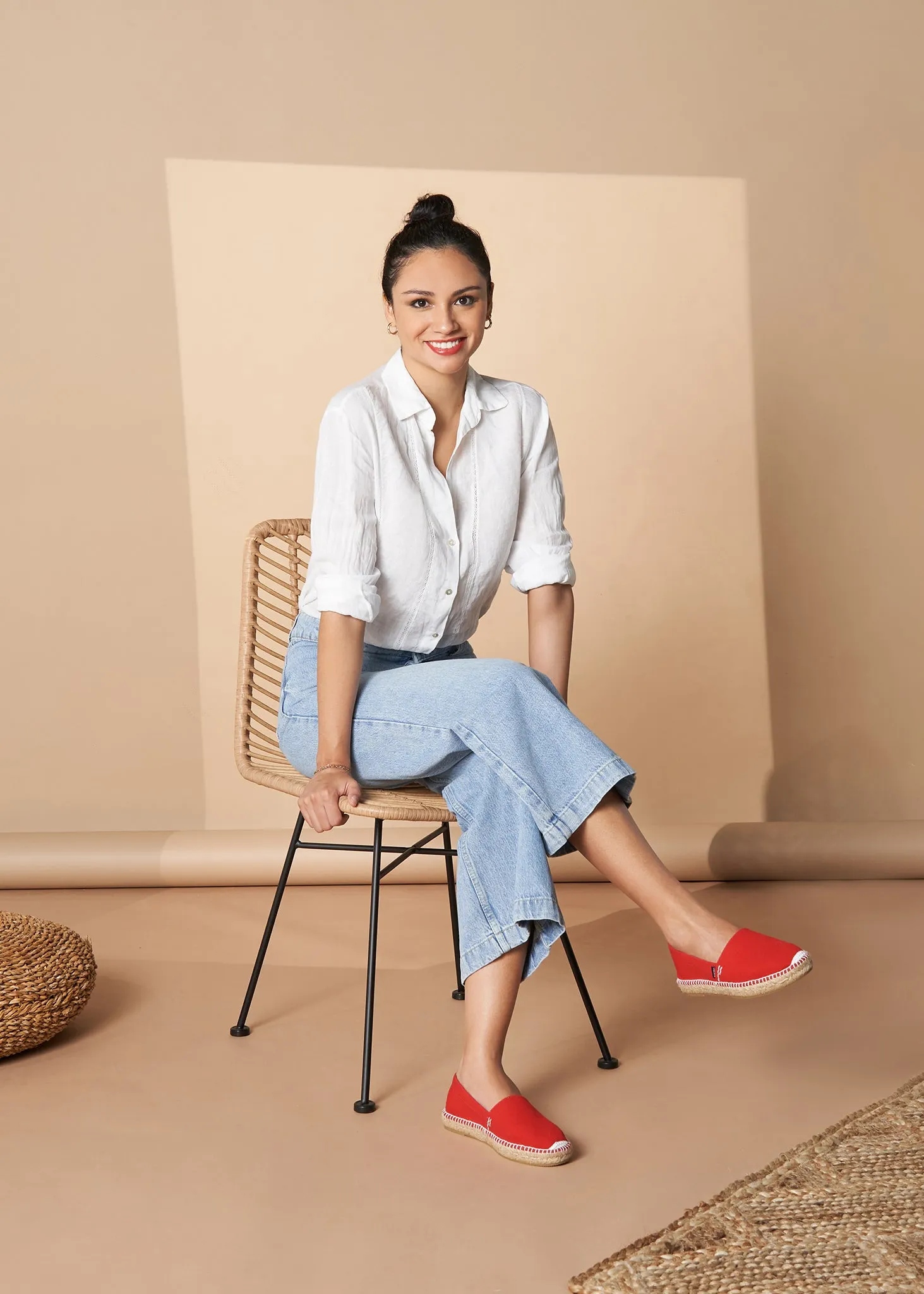 Llafranc Limited Edition Canvas Espadrille Flats