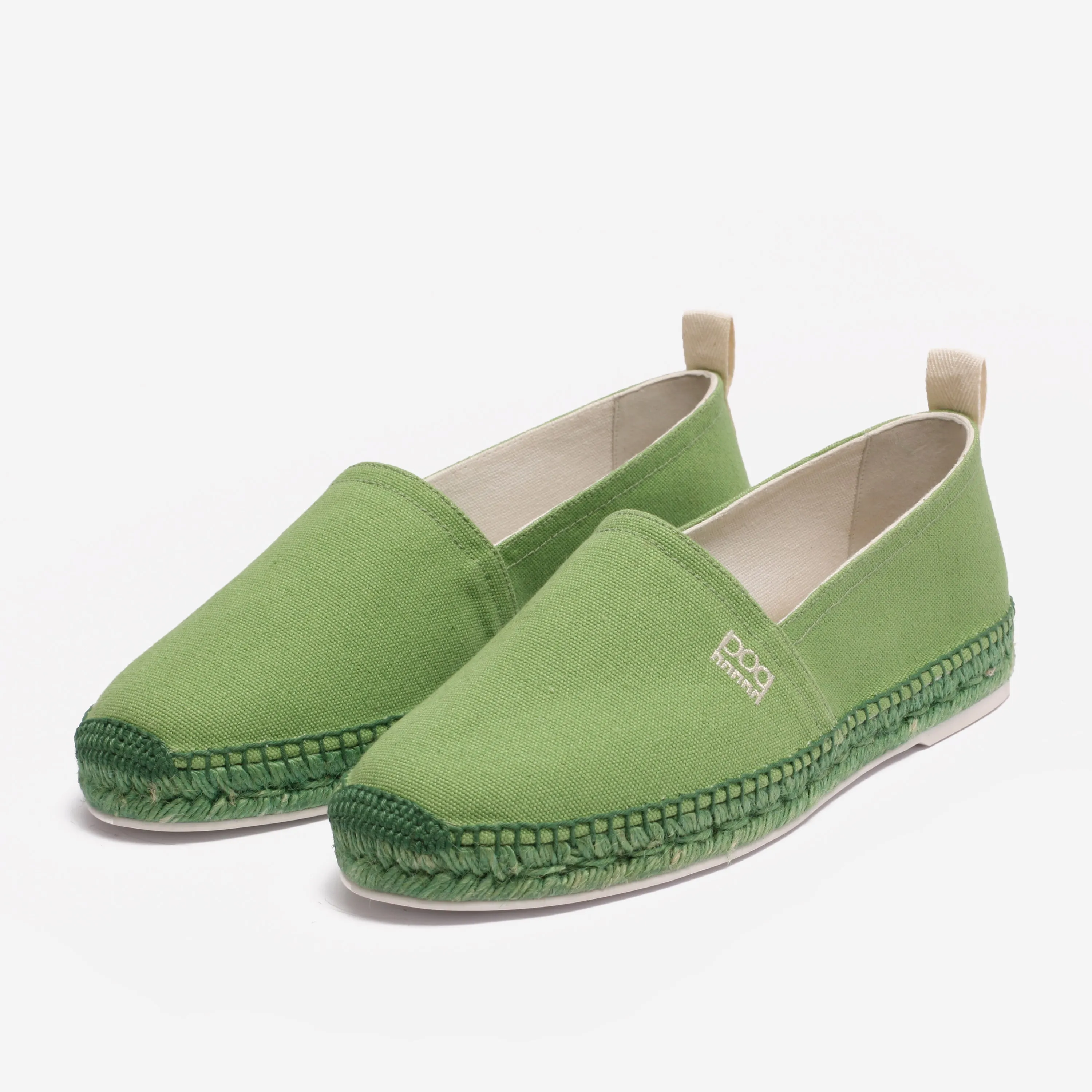 Luxury Men's Espadrilles Lemán Aloe eco-friendly canva