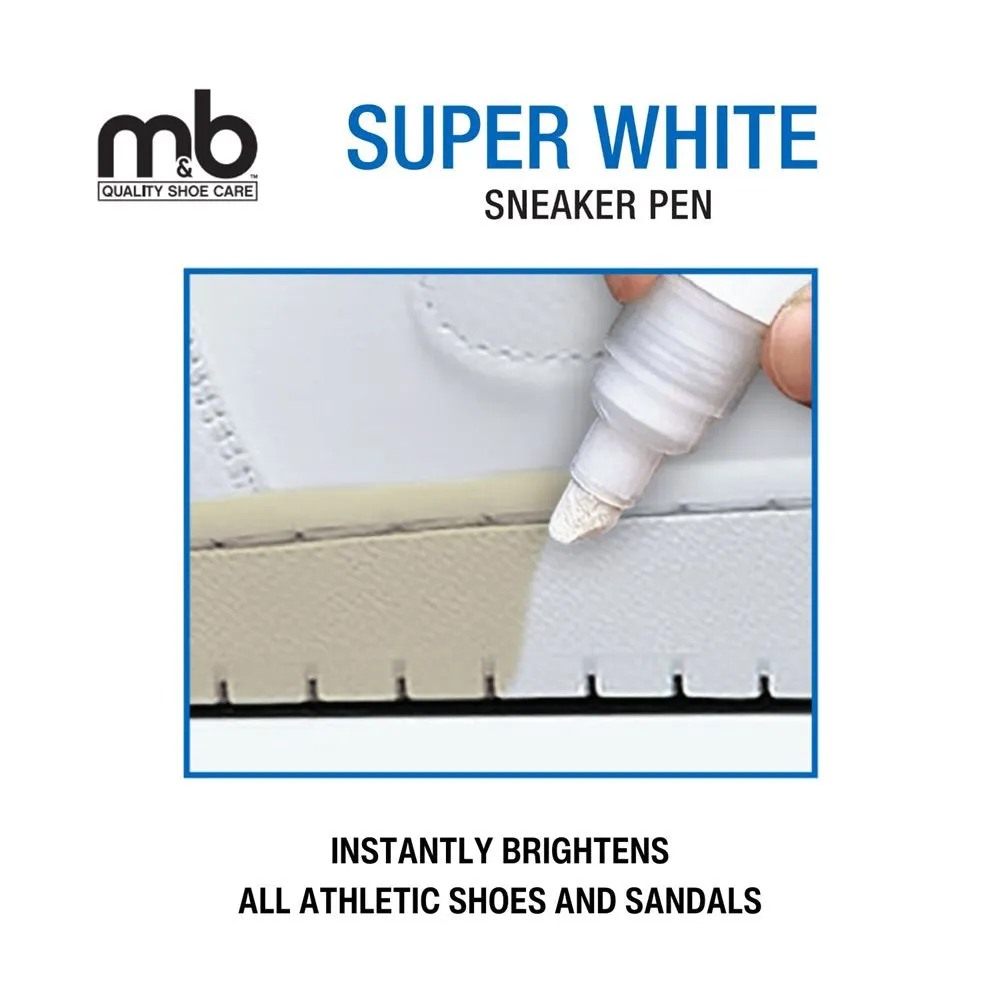 M & B Sneaker Pen - Super White