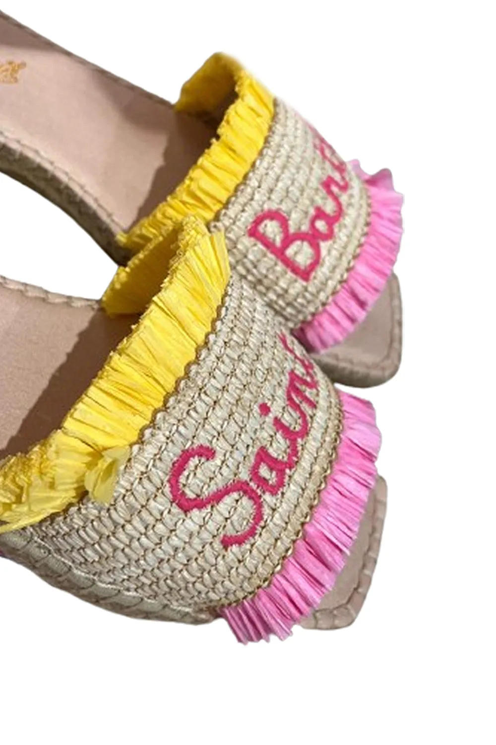 MC2 Saint Barth Espadrilles | Pink/Yellow