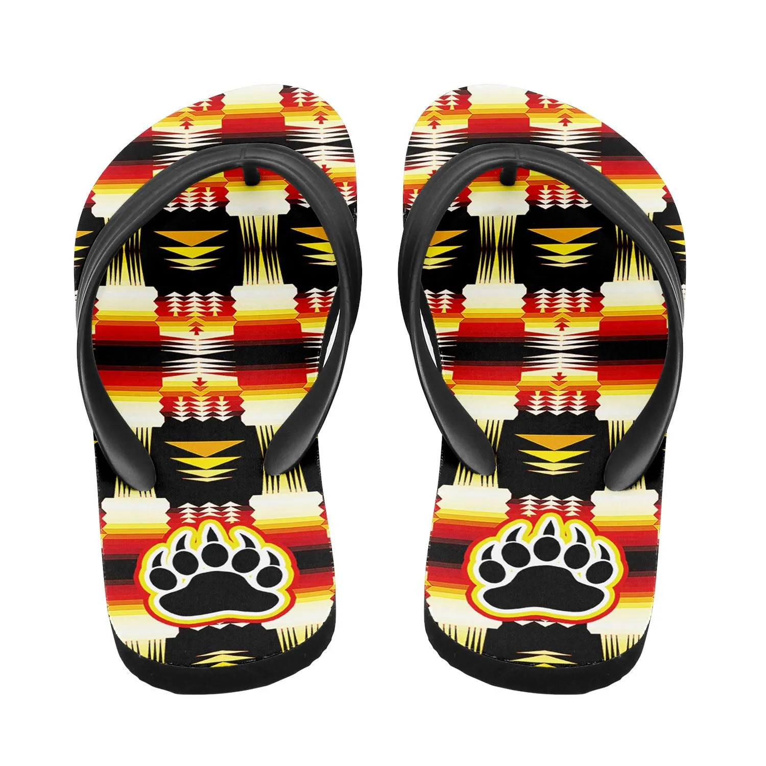 Medicine Wheel Sage Bearpaw Flip Flops