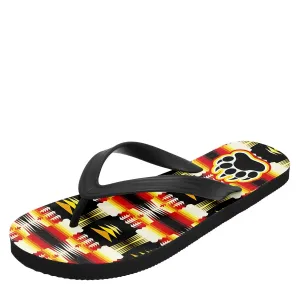 Medicine Wheel Sage Bearpaw Flip Flops