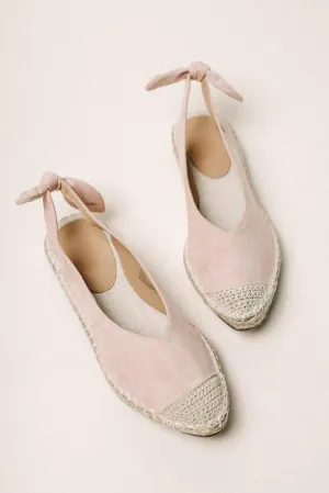 Melody Espadrilles in Blush - FINAL SALE