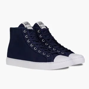 Men's Classic High Top | Navy x White