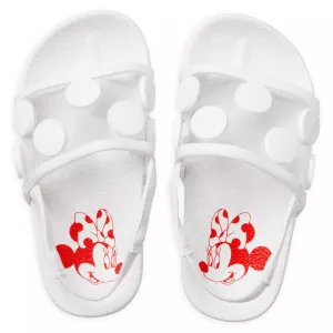 Minnie Mouse Slides for Kids – White