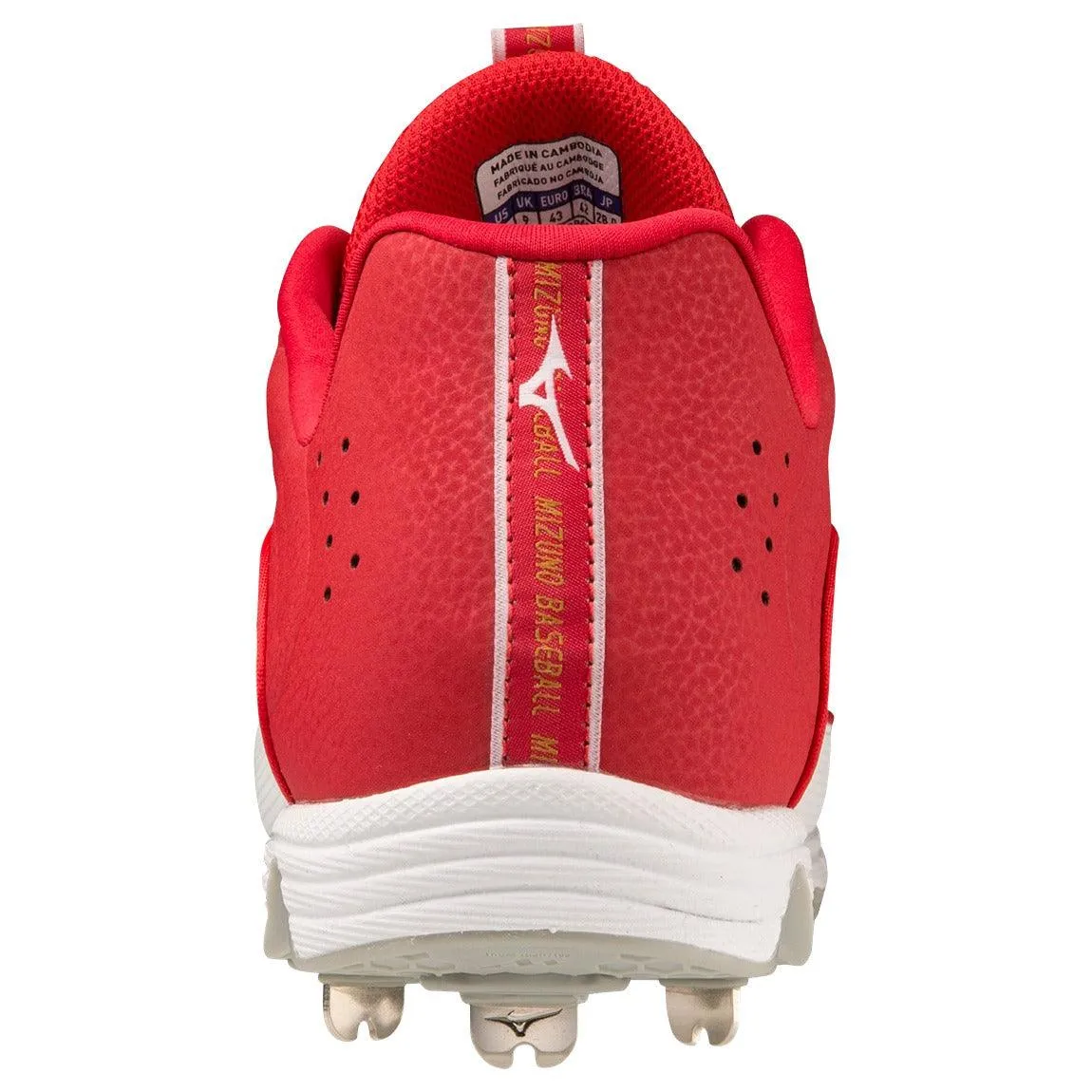 Mizuno 9-Spike® Ambition 3 Low Men's Metal Baseball Cleat