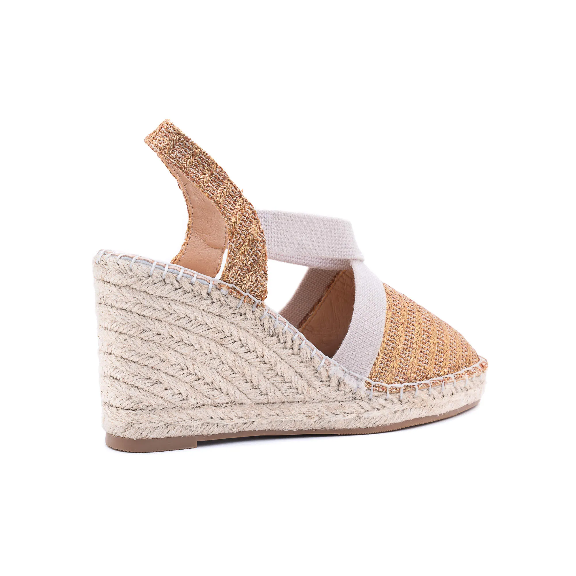 Molly Light Gold Espadrilles