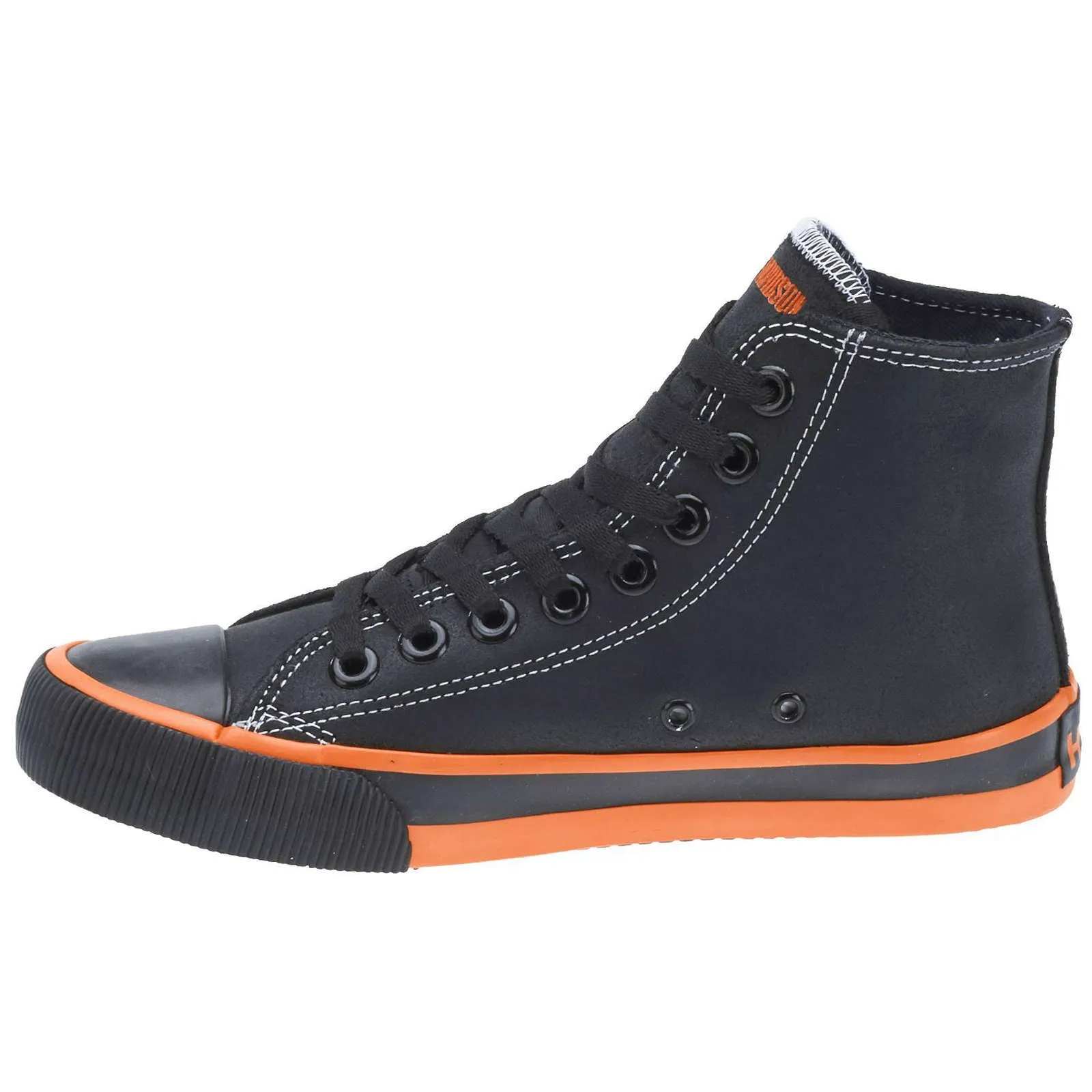 Nathan Leather Men's High-Top Trainers