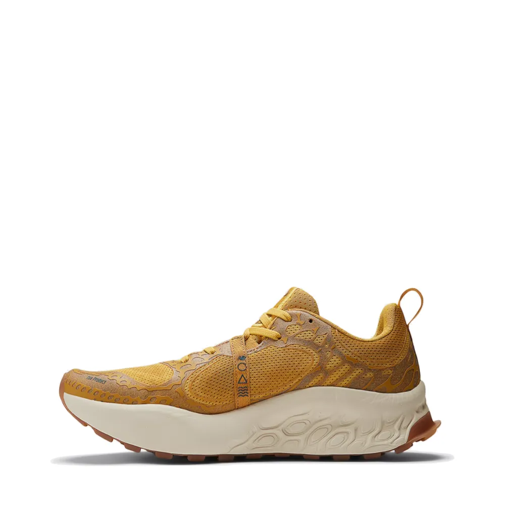 New Balance Men's Fresh Foam X Hierro v8 Sneaker in Butterscotch with Ginger Lemon and Deep Sea